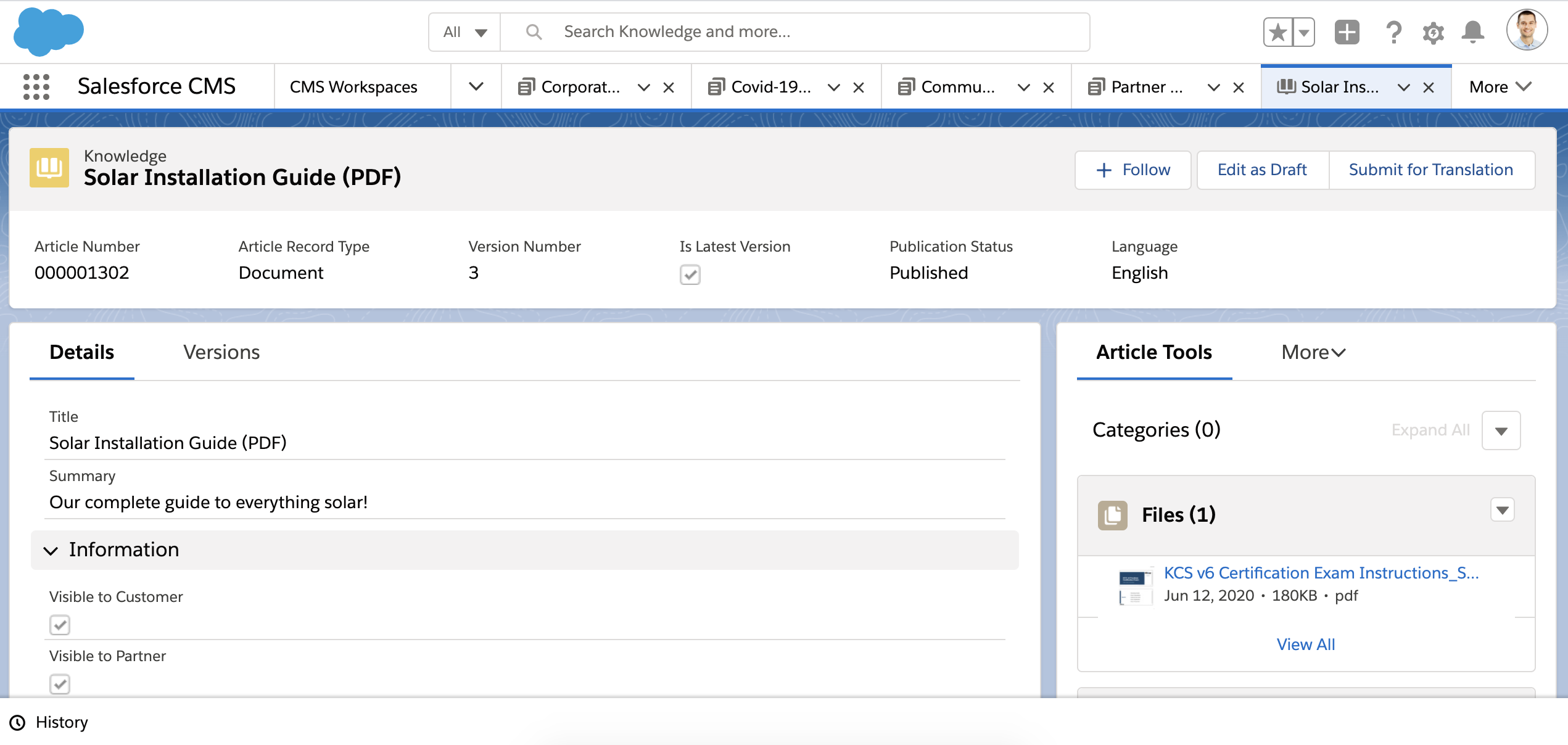 Article: How to Share Files with Your Customer Community Users If 